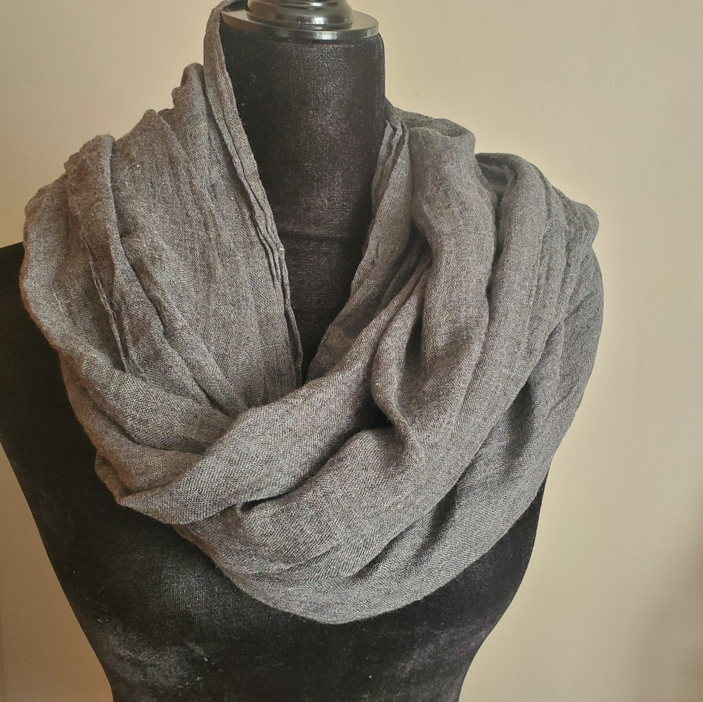 Gray scarf